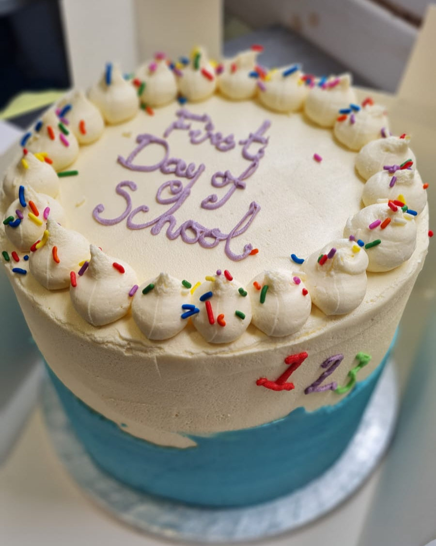 First Day of School Cake