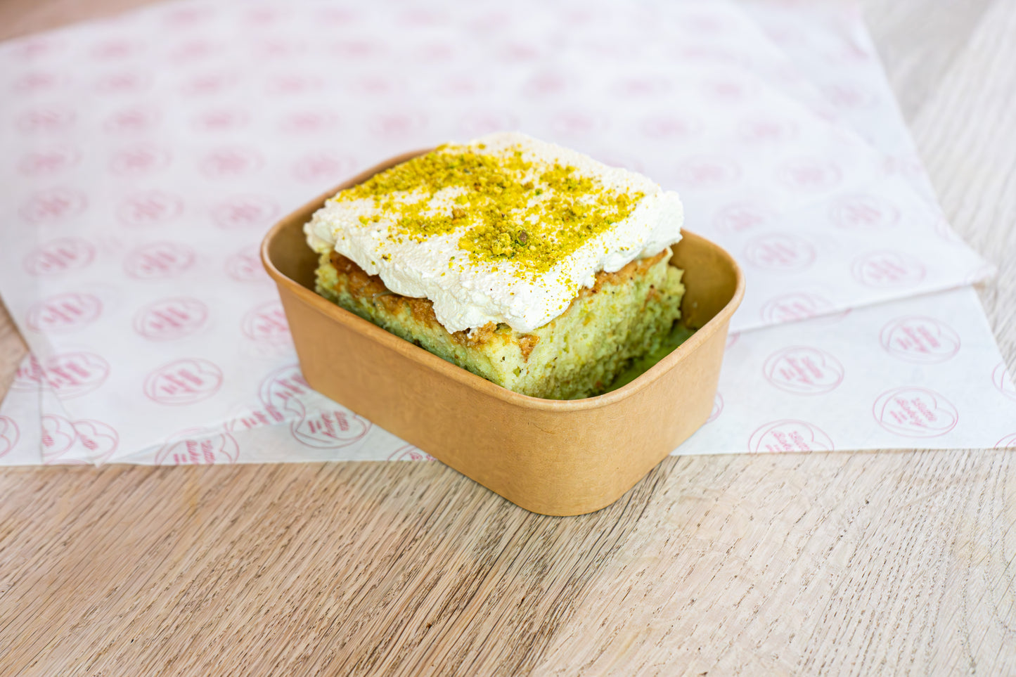 Pistachio Milk Cake