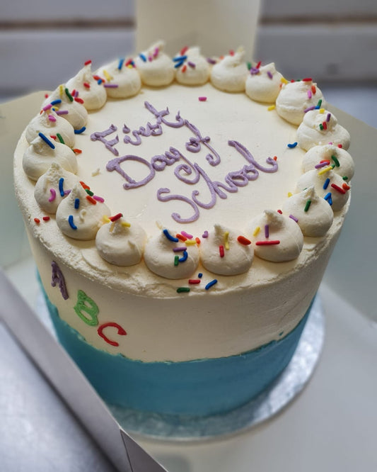 First Day of School Cake
